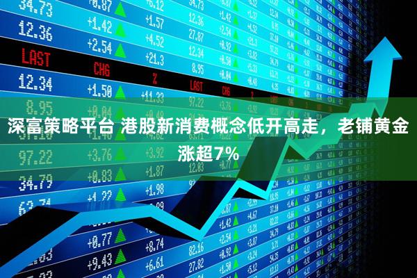 深富策略平台 港股新消费概念低开高走，老铺黄金涨超7%